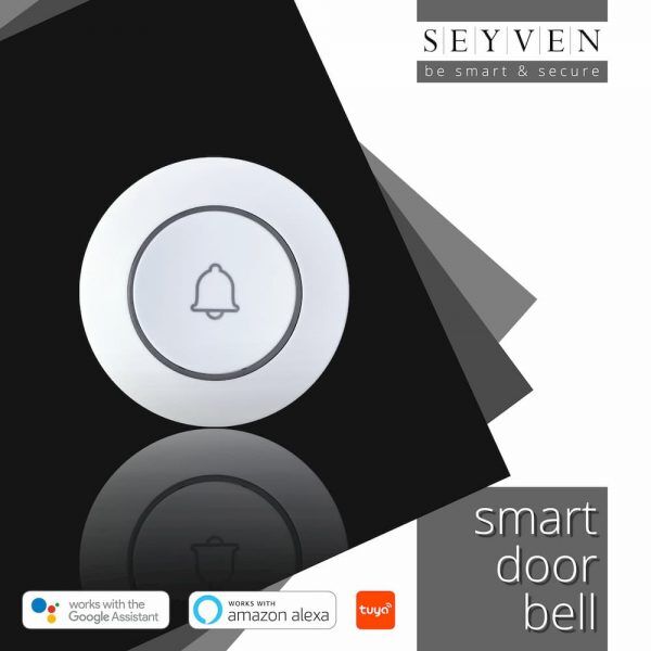 Smart Door Bell | Transmitter Push Bell Wireless | SEYVEN